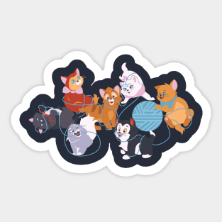 The Kittens Sticker